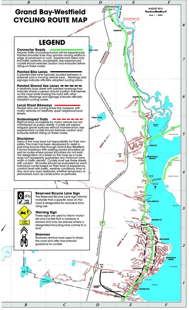 Cycling Route Map