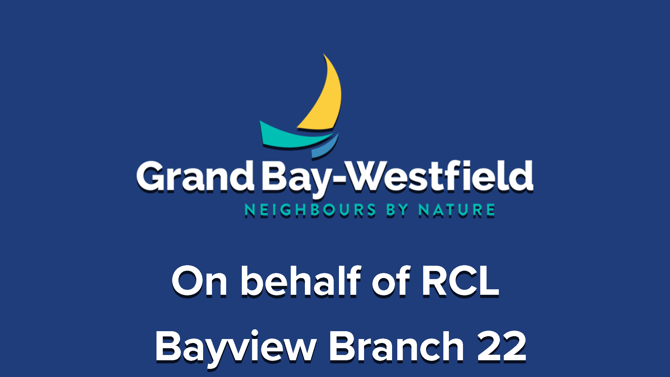 Statement by Royal Canadian Legion Bayview Branch 22 regarding the